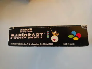 Super Mario Kart SNES Completo Caja Manual