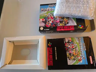 Super Mario Kart SNES Completo Caja Manual