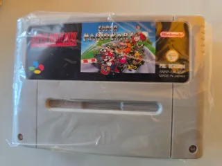 Super Mario Kart SNES Completo Caja Manual