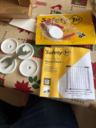 Barrera de seguridad niños bebes