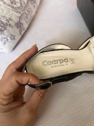 Zapatos de tacón negros talla 37