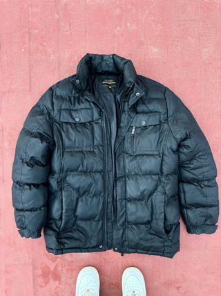 Chaqueta Puffer Negra Talla L