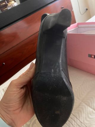 Zapatos Dorking tacón negros