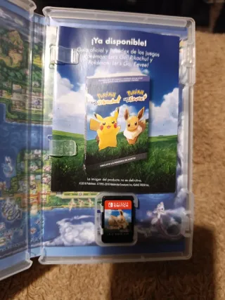 Videojuego Pokemon Let's Go Eevee! Nintendo Switch
