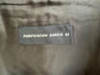 Abrigo Purificación García Marrón