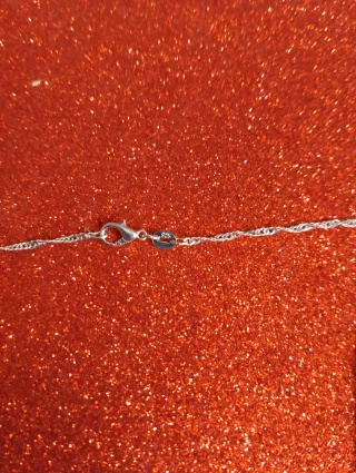 Set gioielli cuore blu argento 925