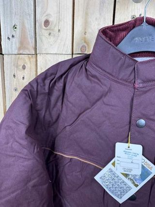 Chaqueta T-L Impermeable Kiwi Grasa Burdeos