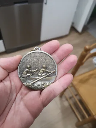 Medalla de remo antigua