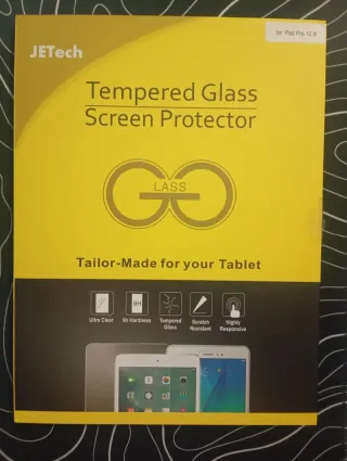 Funda iPad Pro 12.9 con Teclado y Cristal