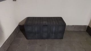 Baúl de jardín de plástico