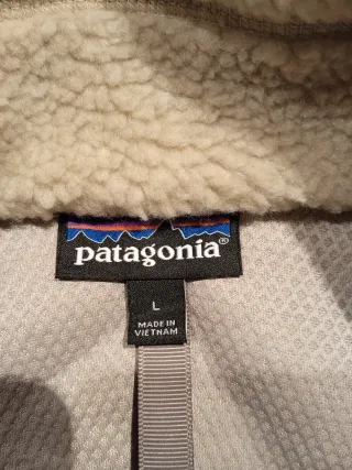 Chaqueta Patagonia Beige y Amarilla