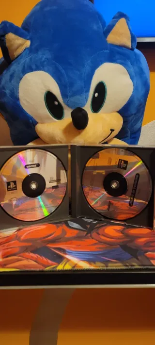 PS1 Marranos en Guerra y Worms 2 Giochi PS1