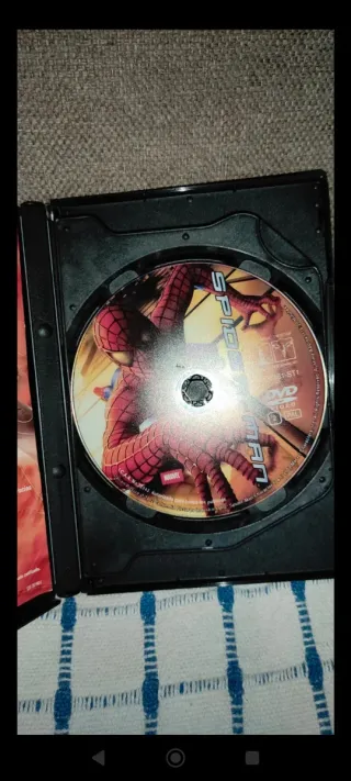 DVD Spiderman Película Acción Fantasía Español