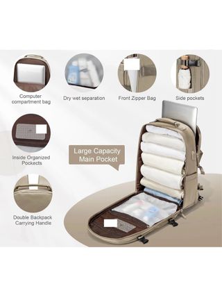 Mochila Escolar Negra para Hombre y Mujer