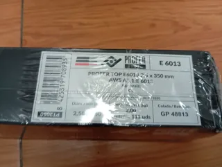 Caja de electrodos de soldadura Proferbde Rutilo