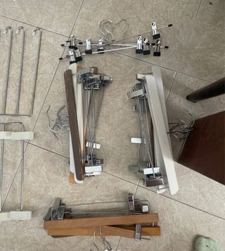 24 perchas pantalones/faldas + 2 multi