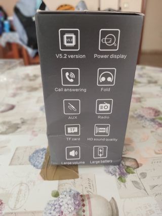 Auriculares Inalámbricos Rojos + Cables