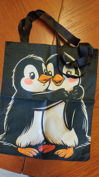 Shopper con pinguini