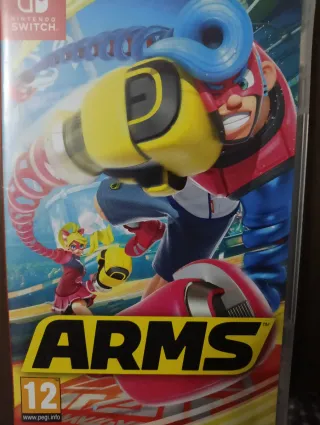 ARMS Nintendo Switch Juego Combate