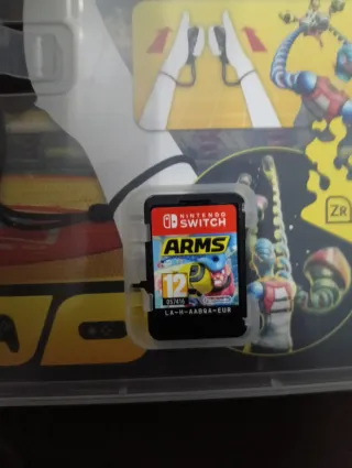 ARMS Nintendo Switch Juego Combate
