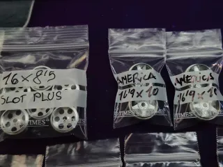 Lote llantas Aluminio Slot