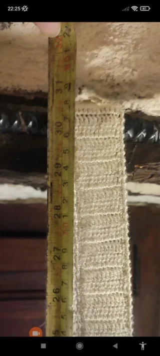 Bolso ganchillo hecho a mano