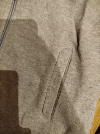 The North Face Chaqueta Gris Cremallera