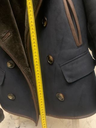 chaquetón corto Tintoretto azul