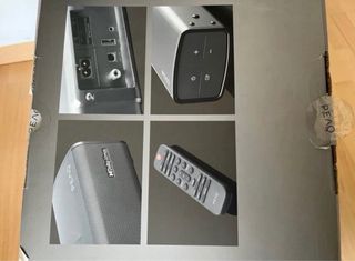 Barra de sonido PEAQ negra