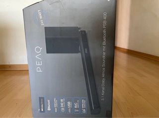 Barra de sonido PEAQ negra