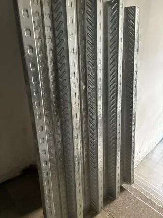 Perfiles metálicos galvanizados a tablaroca/drywal