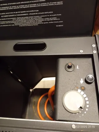 Estufa de gas Mepansa