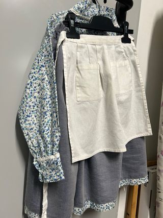 Traje pastorcita niña floral