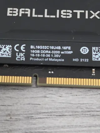 Módulo RAM Crucial Ballistix DDR4 16GB