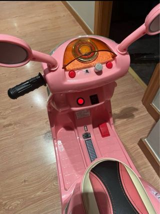 Moto Eléctrica Infantil HOMCOM Rosa