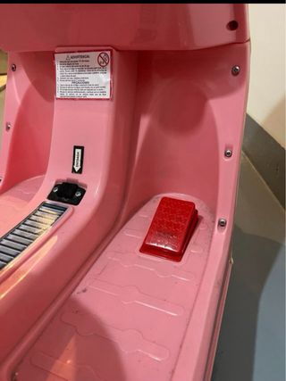 Moto Eléctrica Infantil HOMCOM Rosa