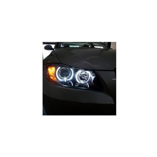 Faros Angel eyes para BMW E90 look Xenon