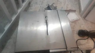 Máquina mesa cortar gres de acero inox buena