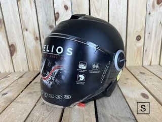 AIROH HELIOS T-S HE11 BLACK MATT