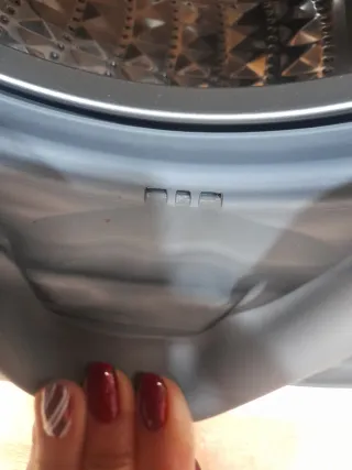 Lavadora Samsung Blanca prácticamente nueva