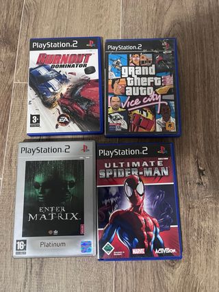 Pacchetto 4 Giochi PS2