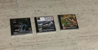 3 Juegos PlayStation: Alien, TOCA 2, Tarzán