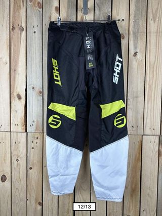 PANTALONES SHOT KID STORM LIME 12/13 AÑOS
