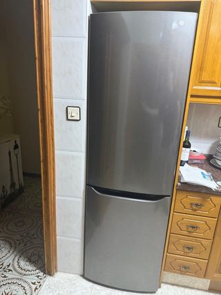Nevera LG Acero Inoxidable No Frost