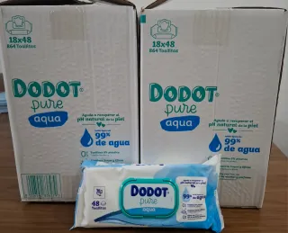 Toalhitas Dodot Pure Aqua 864 unidades