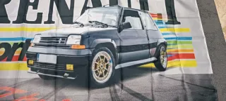 Bandera Renault GT Turbo Negra