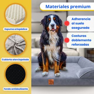 Letto Ortopedico per Cani Hundino XL in Velluto
