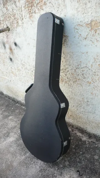 Estuche Rígido Guitarra Semihueca.