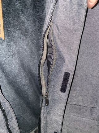 Chaqueta para nieve gris, marca DC, talla L