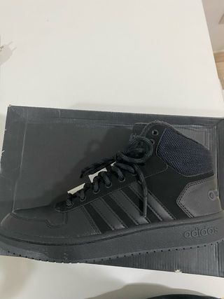 Adidas Hoops 2.0 Mid Zapatillas Negras